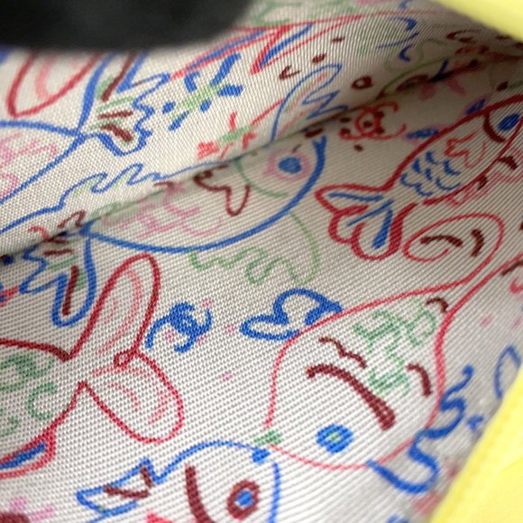 CHANEL Yellow Logo Wallet - Picture 9 of 14